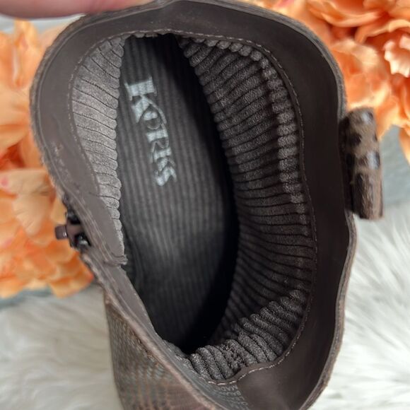 Kork-Ease Leyland Brown Snakeskin Ankle Boots Size 11 - Picture 11 of 11